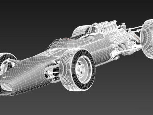 Lotus 49 1967-1970 Model 3D