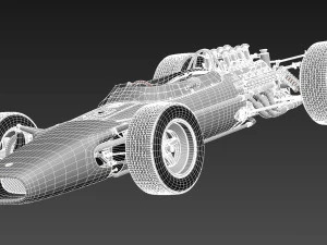 Lotus 49 1967-1970 3D Model