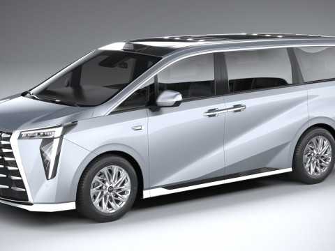 GAC M8 Qian Kun 2026 3D Model