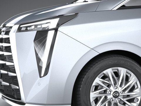GAC M8 Qian Kun 2026 3D Model