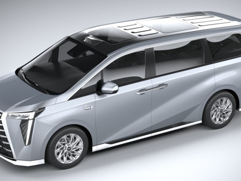GAC M8 Qian Kun 2026 3D Model