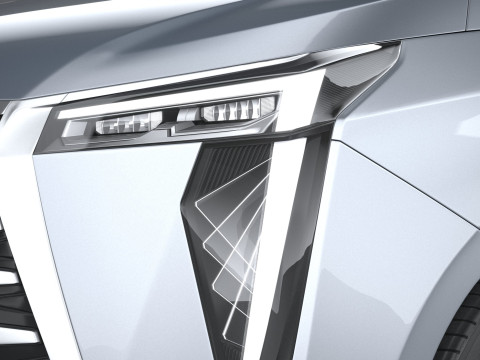 GAC M8 Qian Kun 2026 3D Model