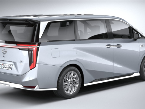 GAC M8 Qian Kun 2026 3D Model