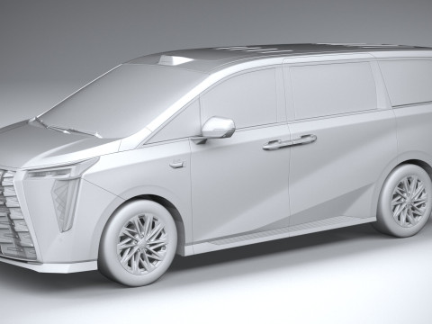 GAC M8 Qian Kun 2026 3D Model
