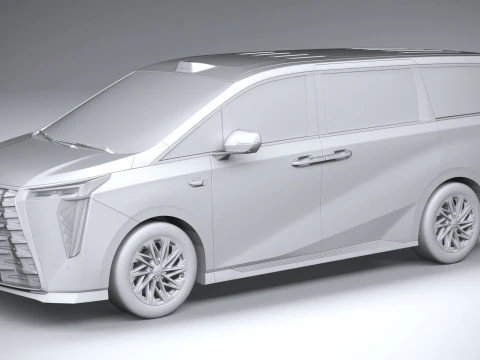 GAC M8 Qian Kun 2026 3D Model