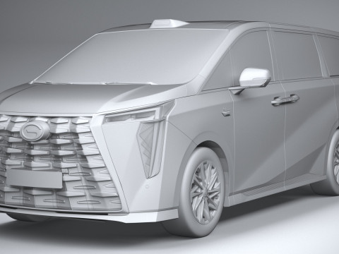 GAC M8 Qian Kun 2026 3D Model