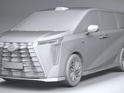 GAC M8 Qian Kun 2026 3D Model