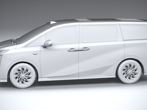 GAC M8 Qian Kun 2026 3D Model