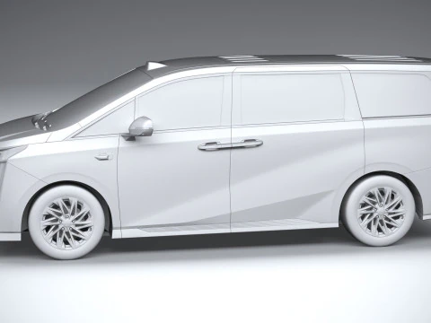 GAC M8 Qian Kun 2026 3D Model