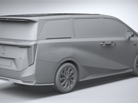 GAC M8 Qian Kun 2026 3D Model