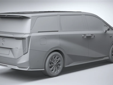 GAC M8 Qian Kun 2026 3D Model