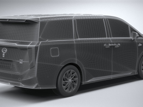GAC M8 Qian Kun 2026 3D Model