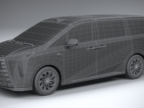 GAC M8 Qian Kun 2026 3D Model