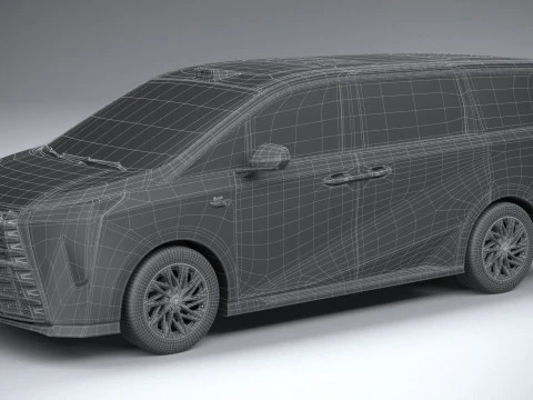 GAC M8 Qian Kun 2026 3D Model