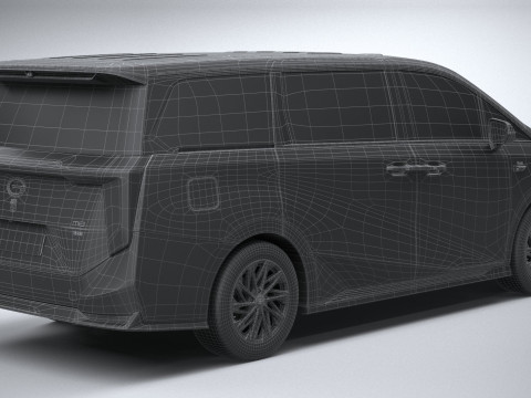 GAC M8 Qian Kun 2026 3D Model