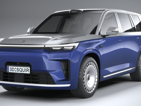GAC S9 2026 3D मॉडल