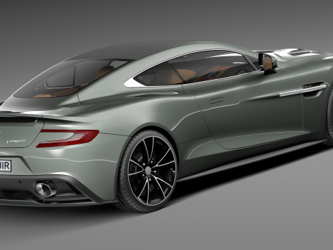 Aston Martin 2013 AM 310 Vanquish 3D Модель