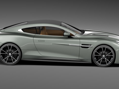 Aston Martin 2013 AM 310 Vanquish 3D Модель