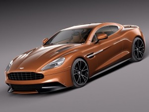 Aston Martin 2013 AM 310 Vanquish 3D Модель