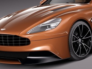 Aston Martin 2013 AM 310 Vanquish 3D Модель