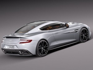 Aston Martin 2013 AM 310 Vanquish 3D Модель