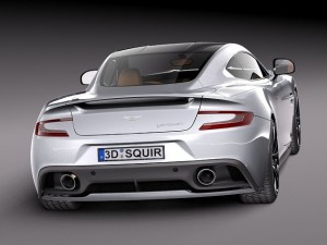 Aston Martin 2013 AM 310 Vanquish 3D Модель