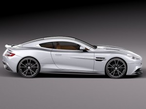 Aston Martin 2013 AM 310 Vanquish 3D Модель