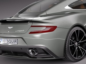 Aston Martin 2013 AM 310 Vanquish 3D Модель