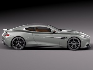 Aston Martin 2013 AM 310 Vanquish 3D Модель