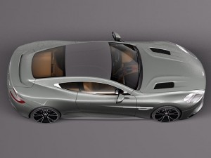 Aston Martin 2013 AM 310 Vanquish 3D Модель