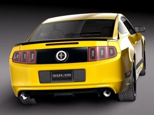 Mustang Chefe 302 2013 Modelo 3D
