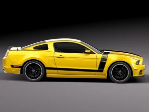 Mustang Chefe 302 2013 Modelo 3D