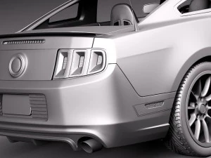Mustang Chefe 302 2013 Modelo 3D