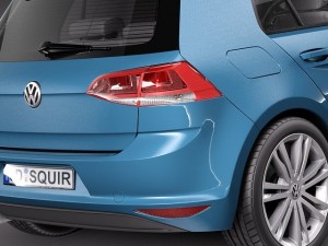 Volkswagen Golf VII 5-door 2013 Modelo 3D