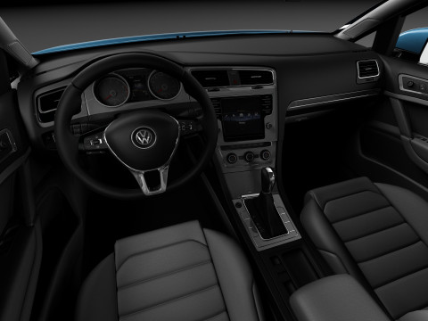 Volkswagen Golf VII 5-door 2013 3D Модель