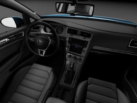 Volkswagen Golf VII 5-door 2013 3D Model