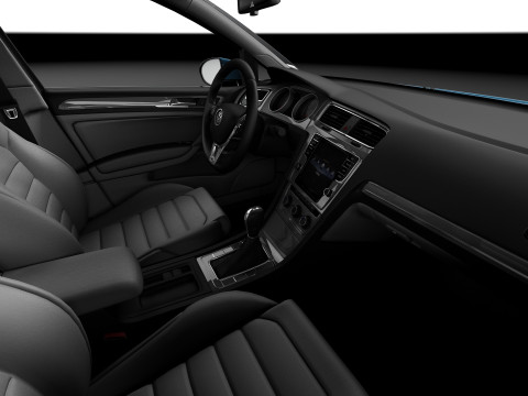 Volkswagen Golf VII 5-door 2013 3D Модель