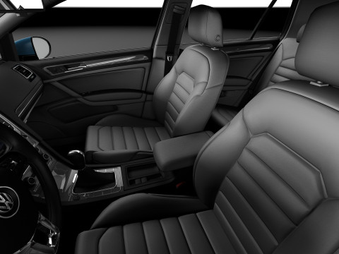 Volkswagen Golf VII 5-door 2013 3D Модель