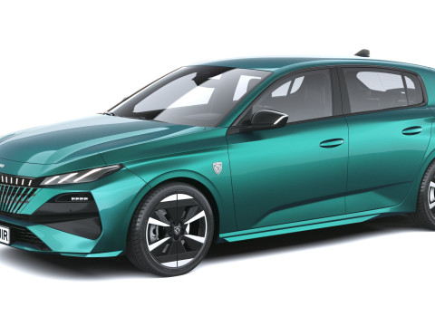 Peugeot 308 2026 3D Model