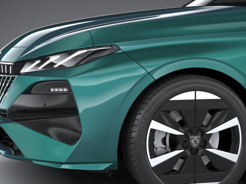 Peugeot 308 2026 3Dモデル