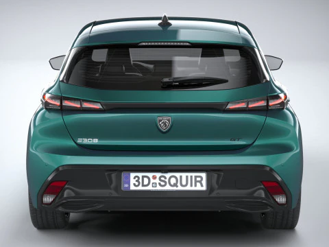 Peugeot 308 2026 3D Model
