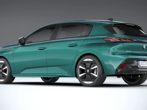 Peugeot 308 2026 3D Model