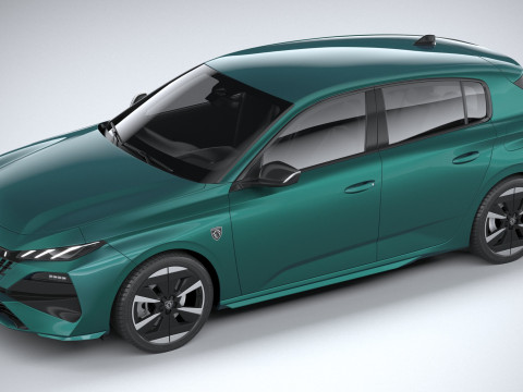 Peugeot 308 2026 3Dモデル