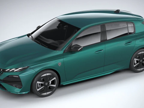 Peugeot 308 2026 3D Model