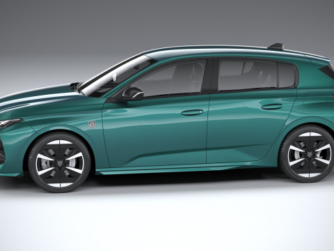 Peugeot 308 2026 3Dモデル
