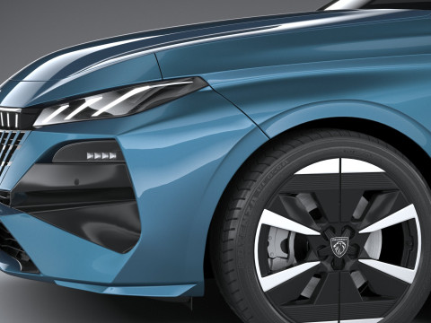 Peugeot 308 SW 2026 3D Model