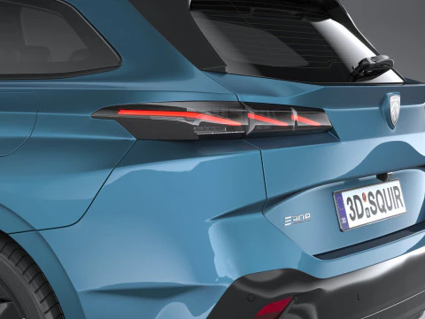 Peugeot 308 SW 2026 3D Model