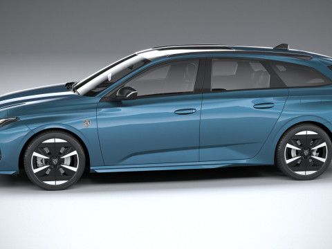 Peugeot 308 SW 2026 3D Model
