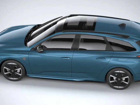 Peugeot 308 SW 2026 3D Model