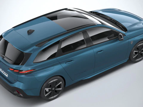 Peugeot 308 SW 2026 3D Model